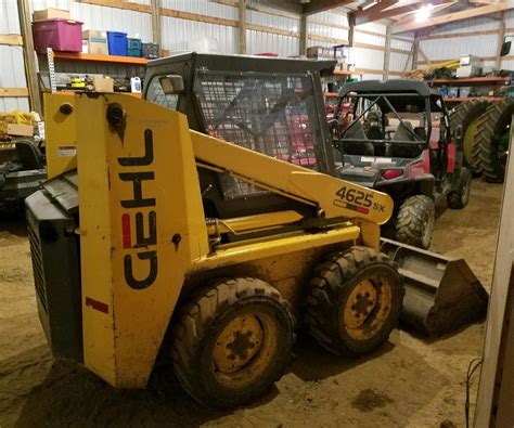 how to run gehl skid steer